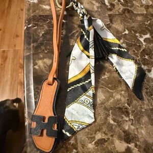 Cute Bag Charm with scarf